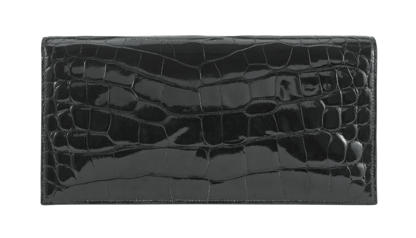 THE UPTOWN ENVELOPE ✧ Black Alligator